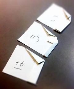 折り紙文字画像