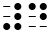 点字の4の画像