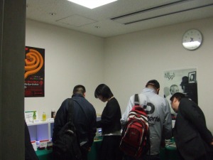 会場の写真